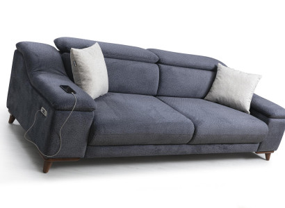 Three-seater sofa couch living room upholstered furniture textile modern furniture new